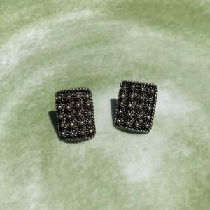 Elegant Sterling Silver Women's Earrings